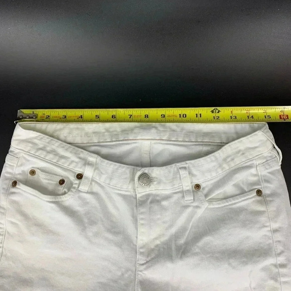 J. Crew the matchstick 30x29.5 white jeans - Picture 10 of 12